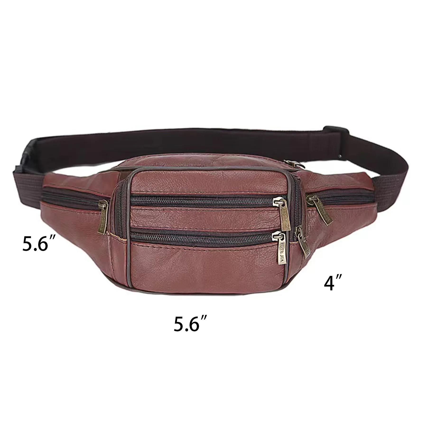 Leather Multi-Pockets Belt Bag 2