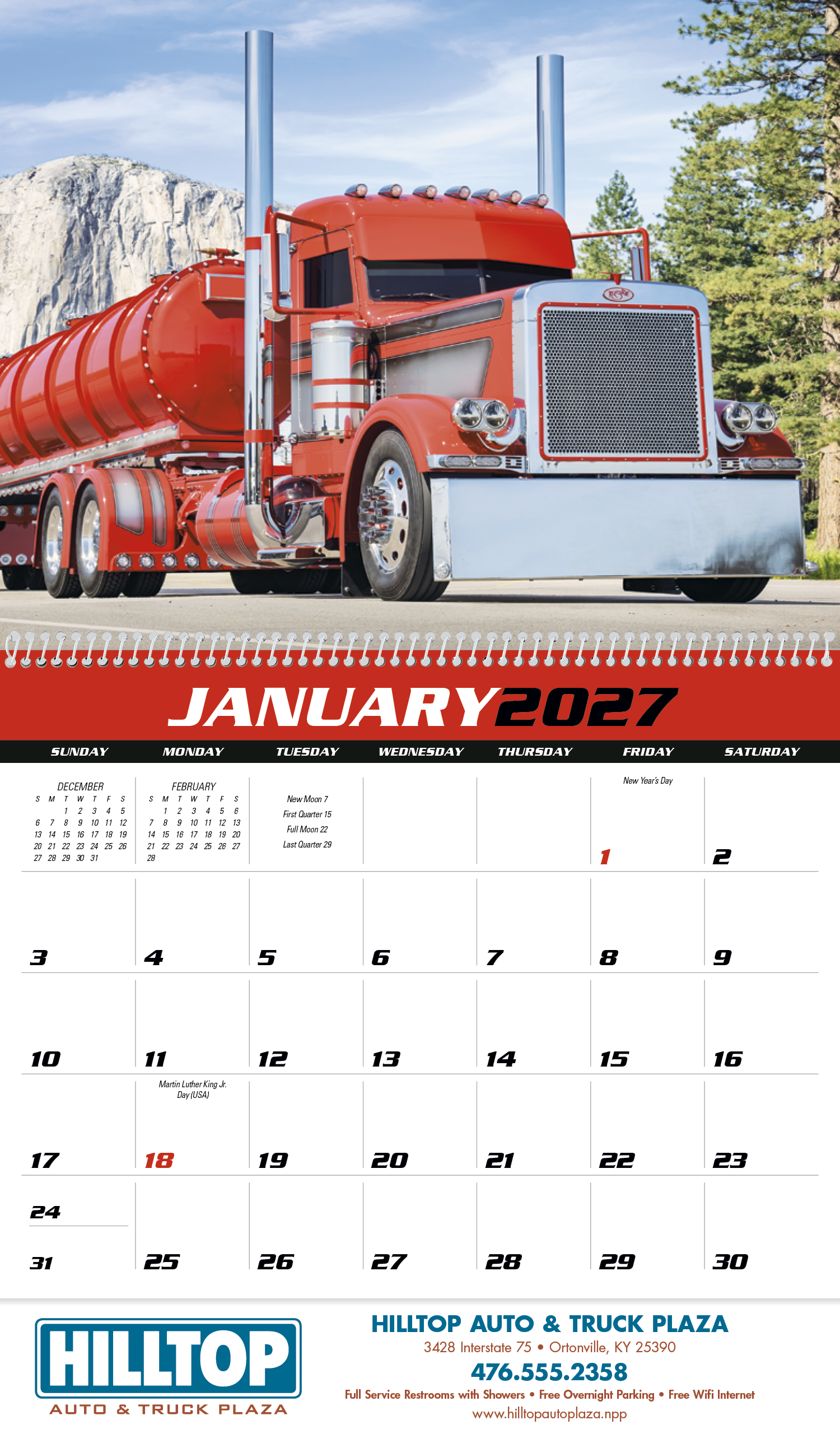 Triumph® Calendars Big Rigs Calendar 22