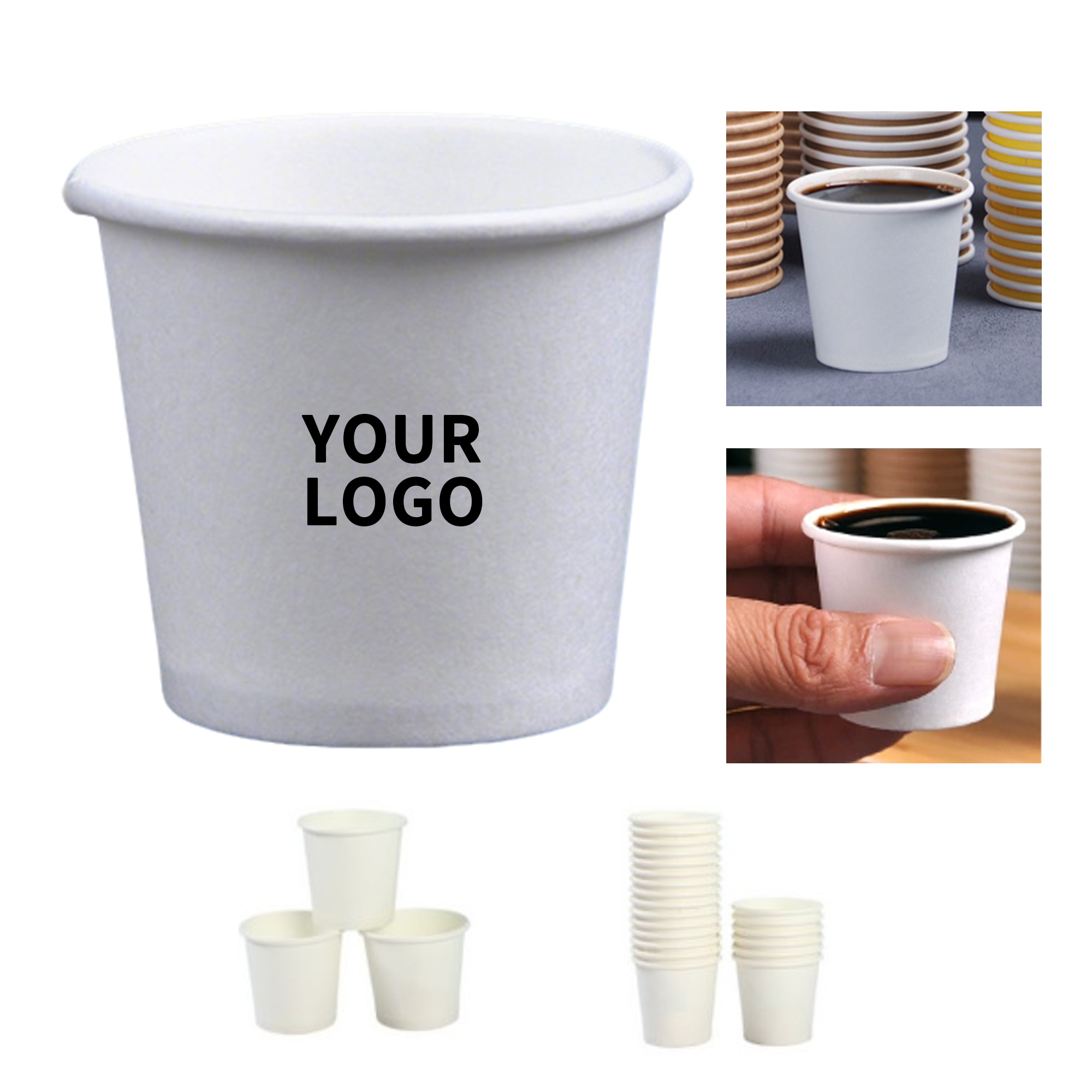Paper Tasting Cup One Ounce Drink Sample 3