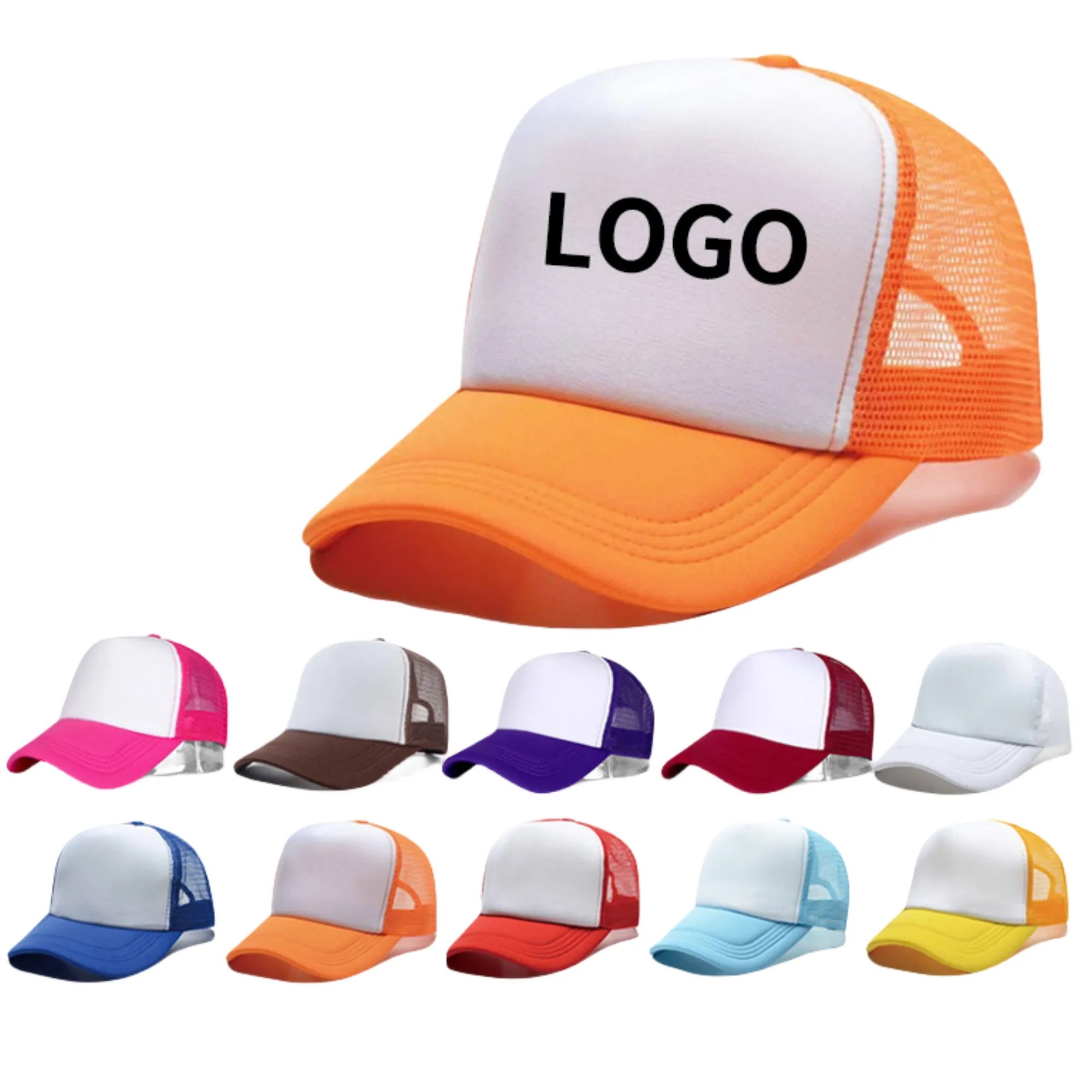 Mesh Cotton Baseball Trucker Cap 2