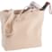 Zippered 12oz Cotton Canvas Shopper Tote 32