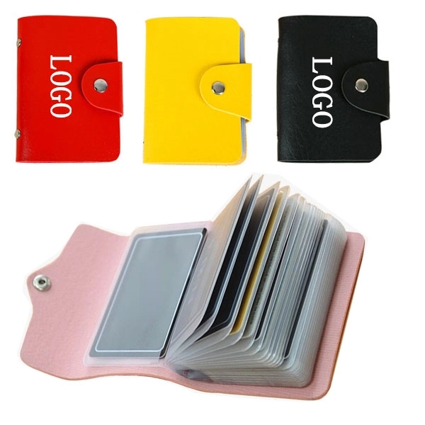 PU 24 Card Slots Holder 4