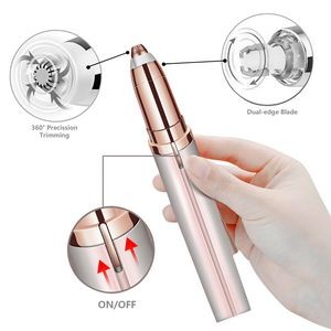 Sleek Silver Nose And Ear Hair Trimmer 21