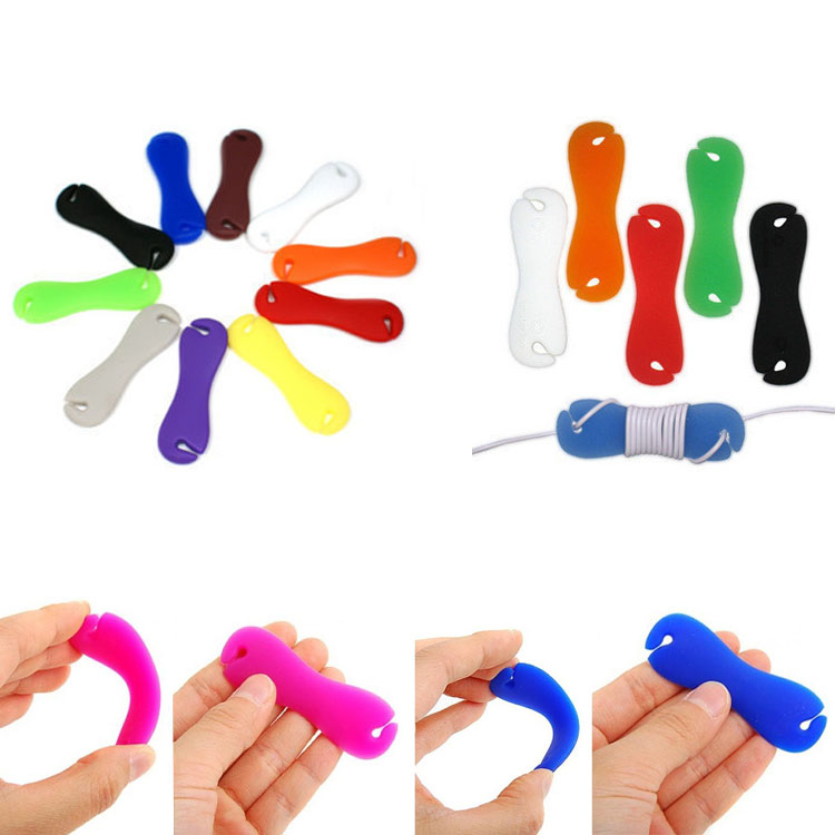 Bone Shape Silicone Cable Winder 2