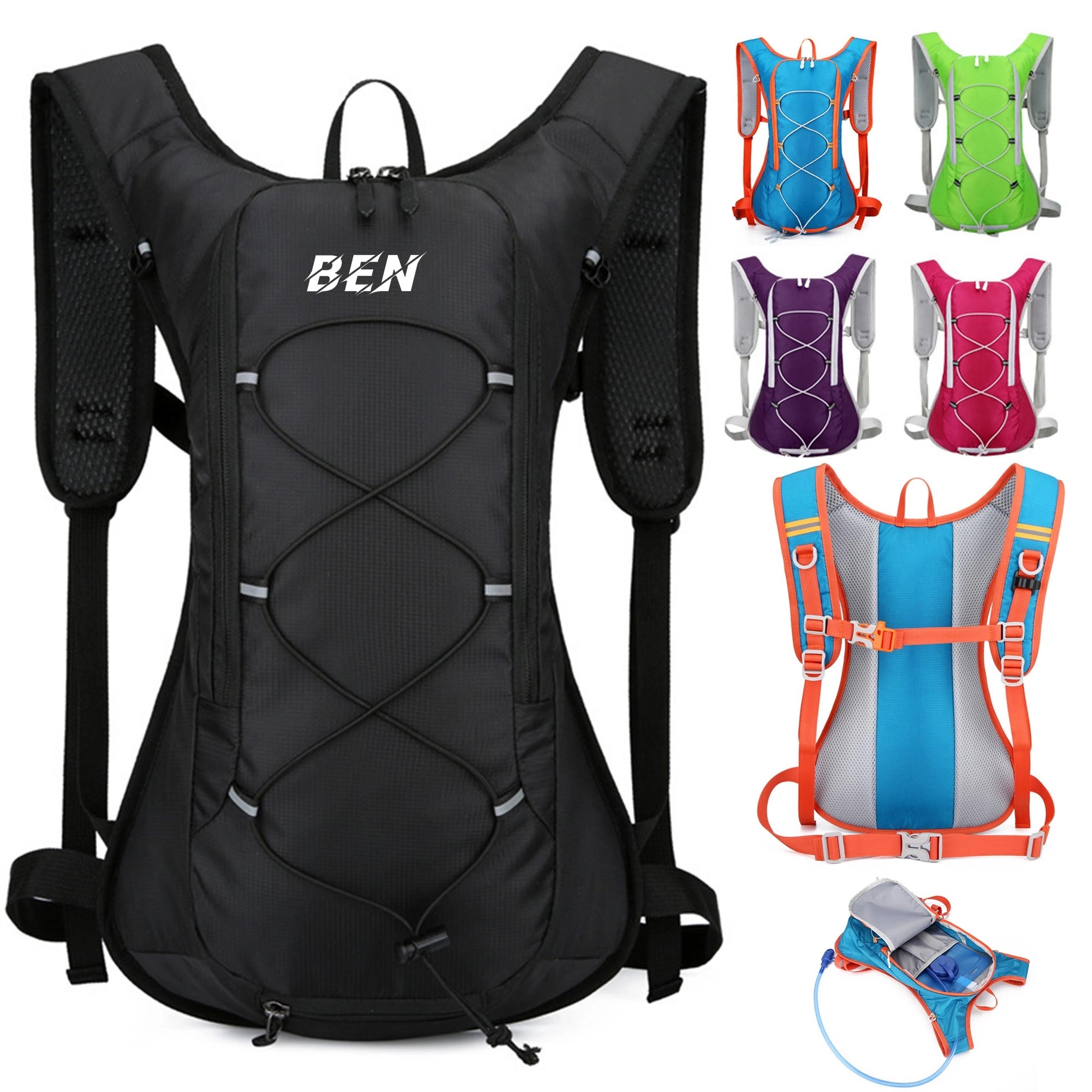 Mountain Biking Backpack Lightweight Bicycle Daypack 3