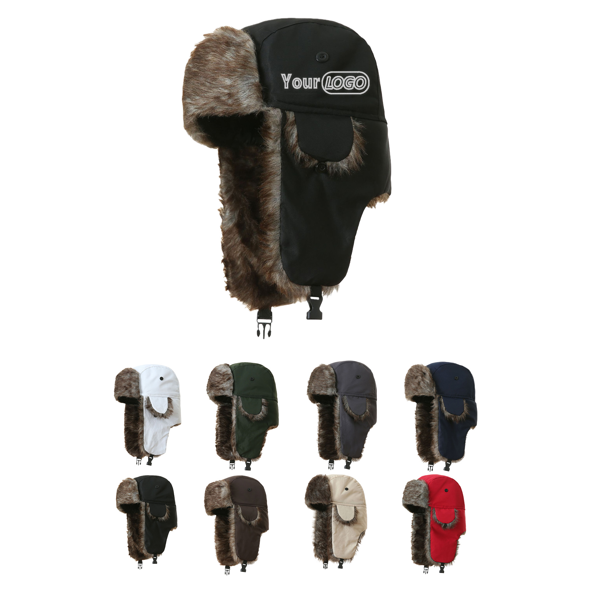Custom Logo Portable Winter Hat 5
