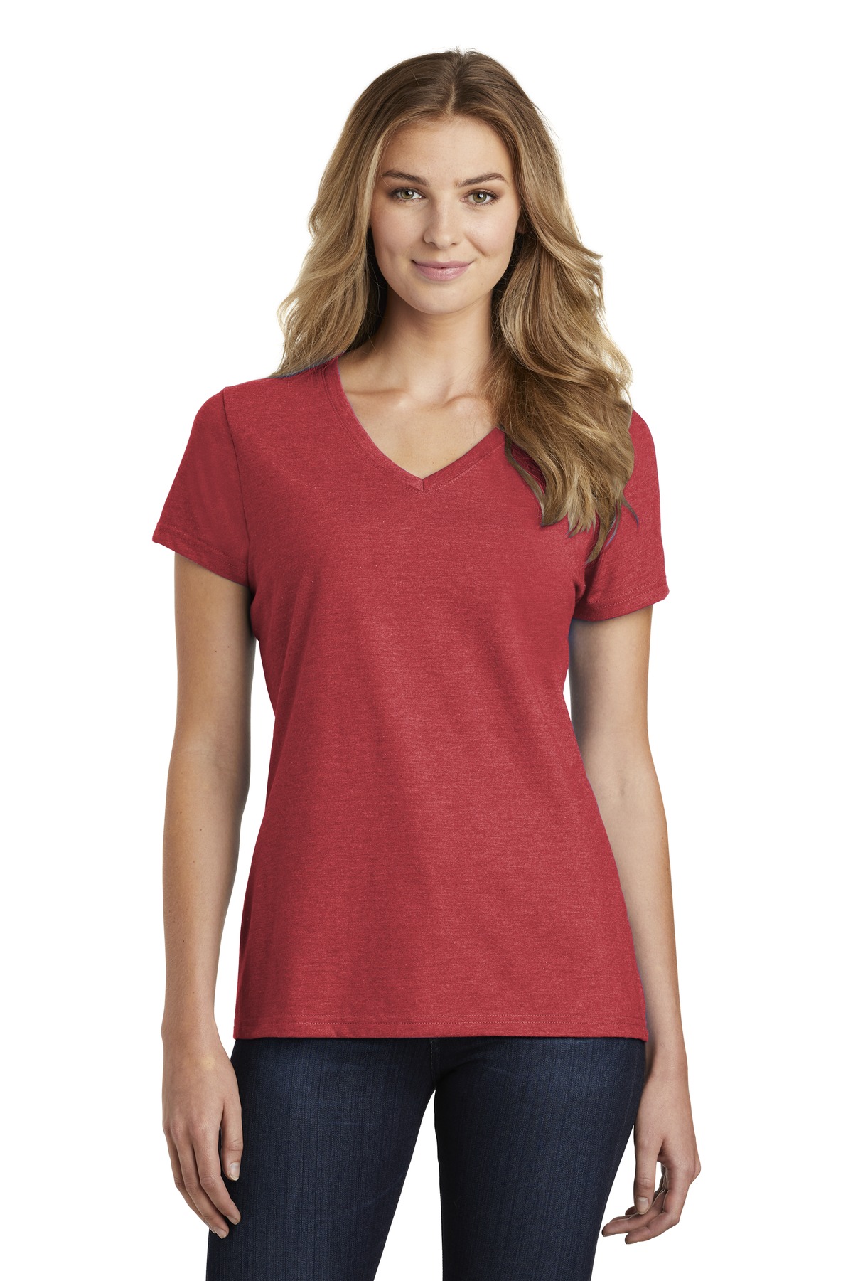 Port & Company® Women's Fan Favorite Blend V-Neck Tee 27