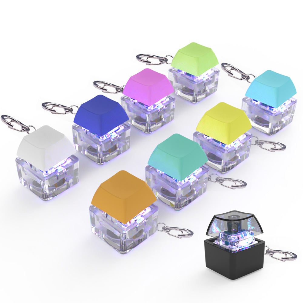 Keyboard Fidget Toy Keychain 7