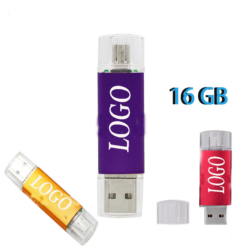 16GB USB Flash Drive OTG Micro Memory Stick USB 2.0 for Android Phone 5