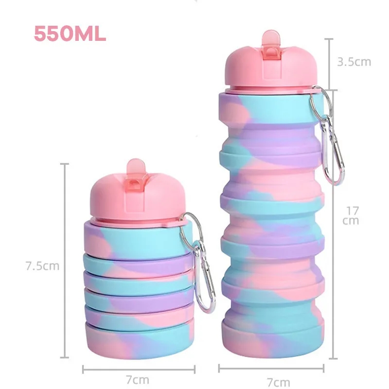 Silicone Foldable Water Bottles 7