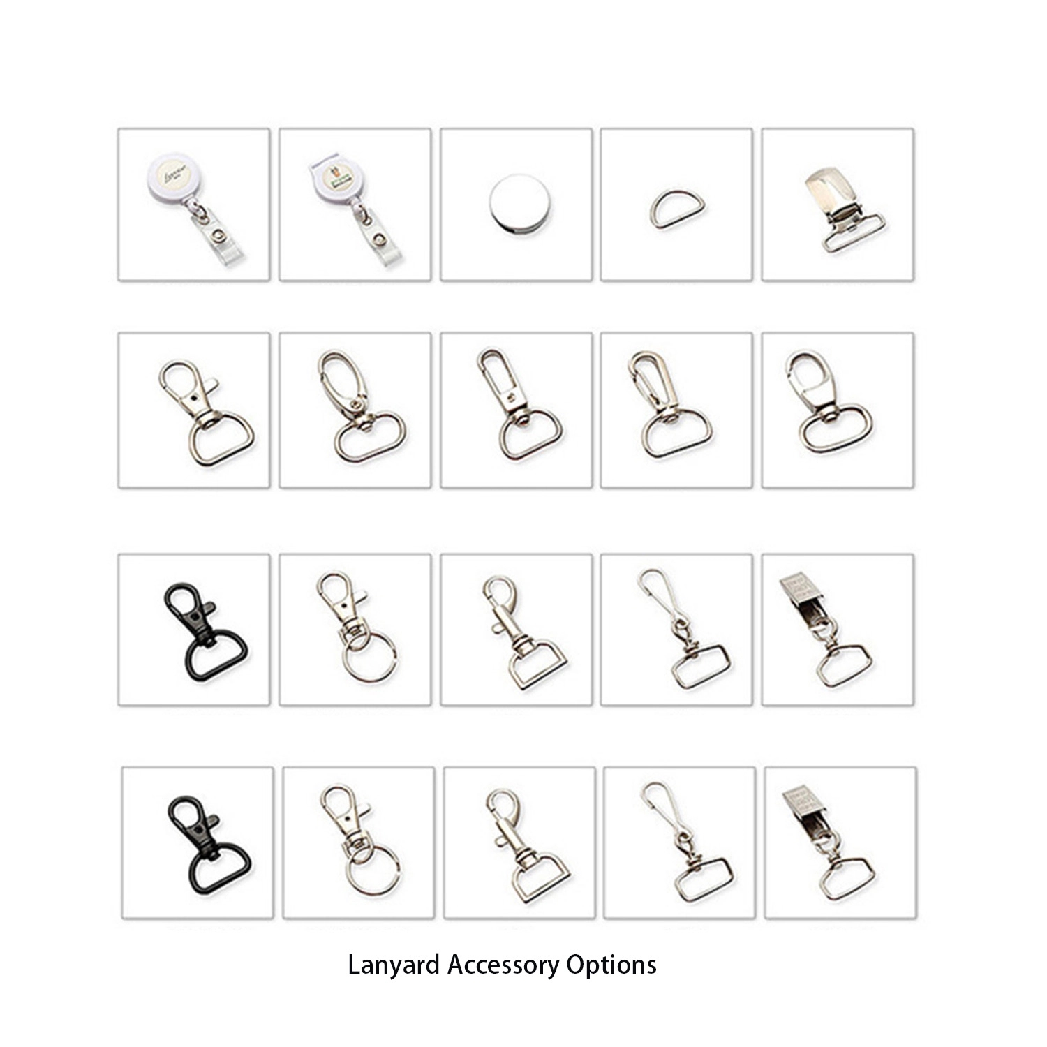 Polyester Shoe String Lanyard W/ Breakaway & Thumb Hook 4