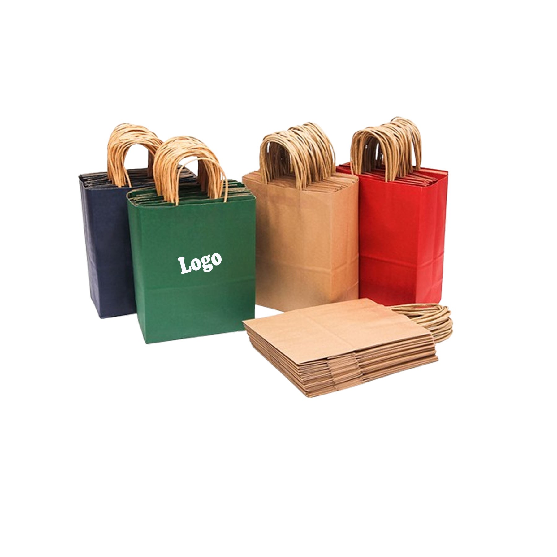 Kraft Paper Bag With Handle