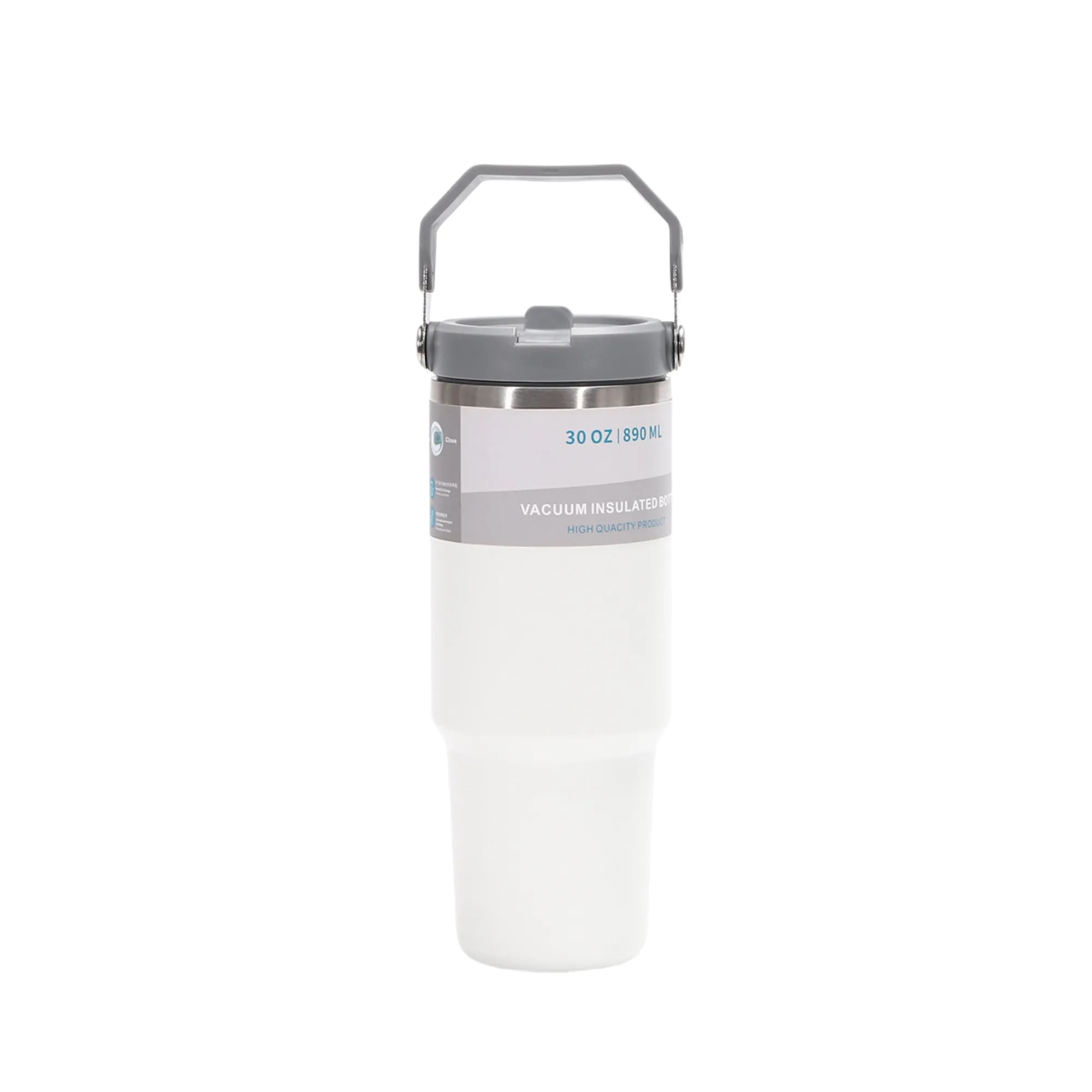 30oz 304 Stainless Steel Insulated Straw Cup 5