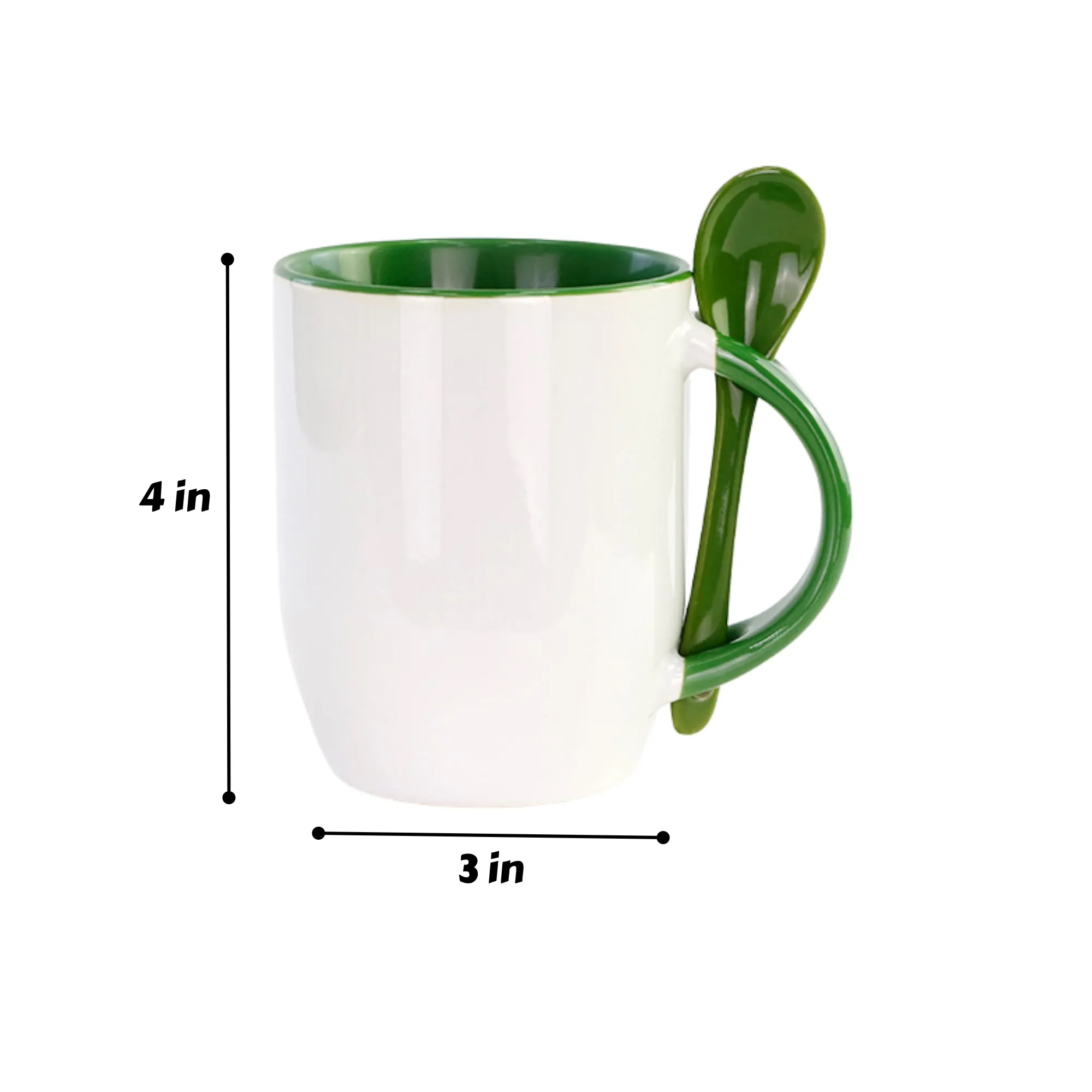 Coffee Mug With Spoon 2