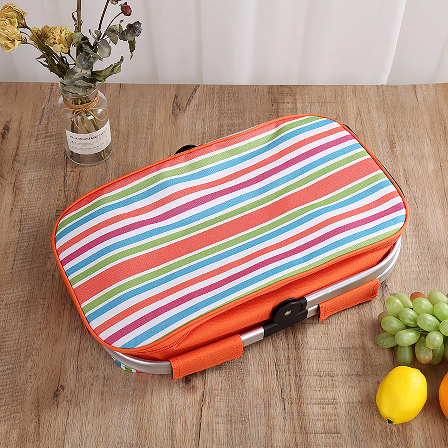 Aluminum Foil Picnic Cooler 30L Large Capacity Box 4