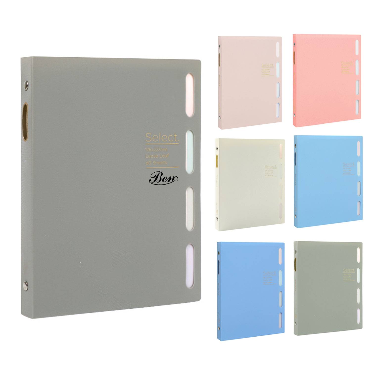 B5 Size 26-Hole Loose-Leaf Binder 16