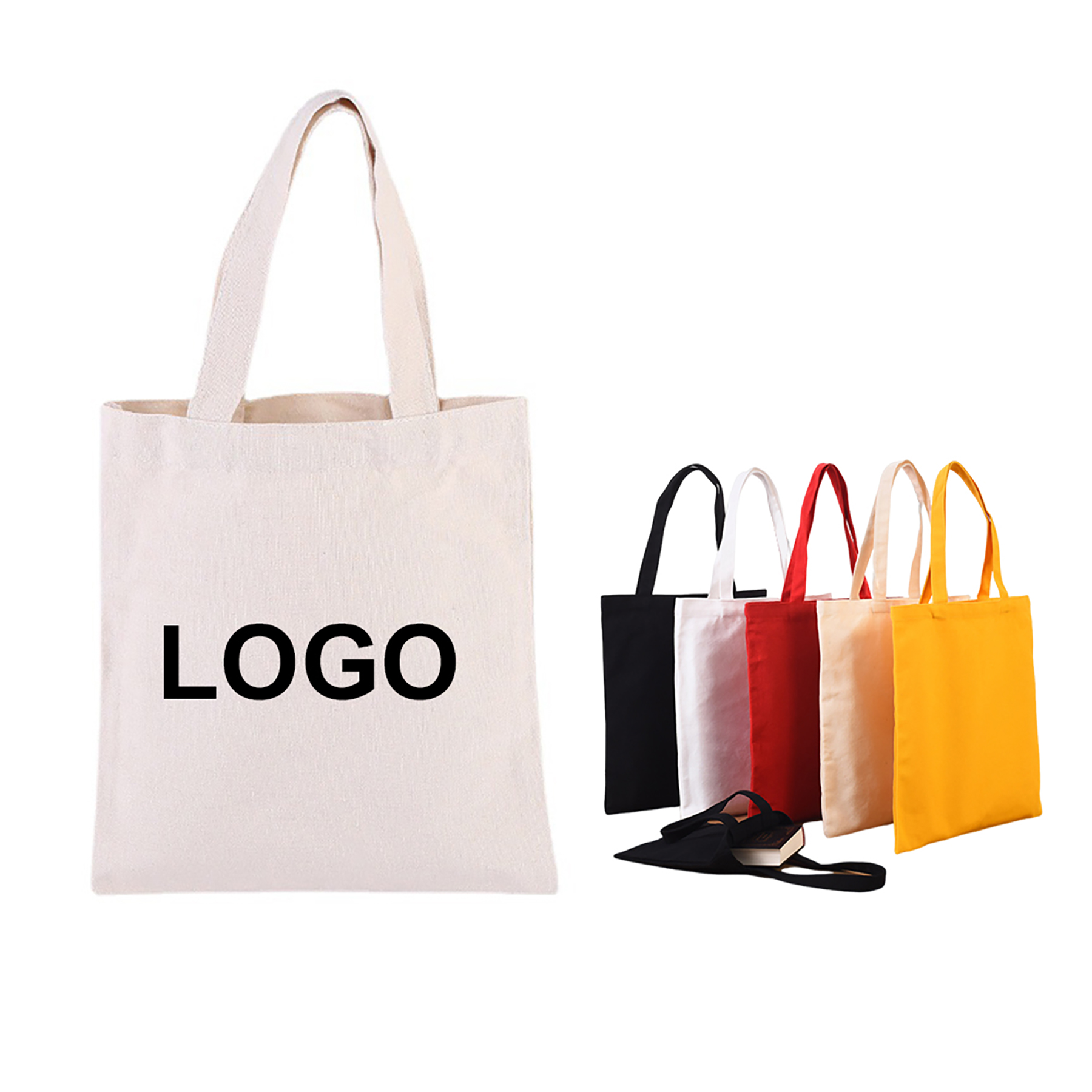 Economical Cotton Tote Bag, custom tote bag with logo imprint 2
