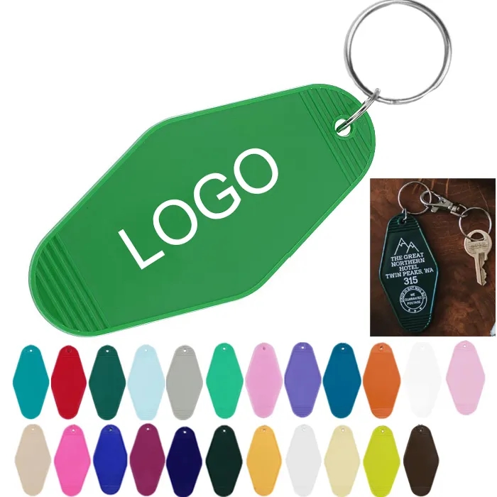 CUSTOM MOTEL STYLE KEY RING 7
