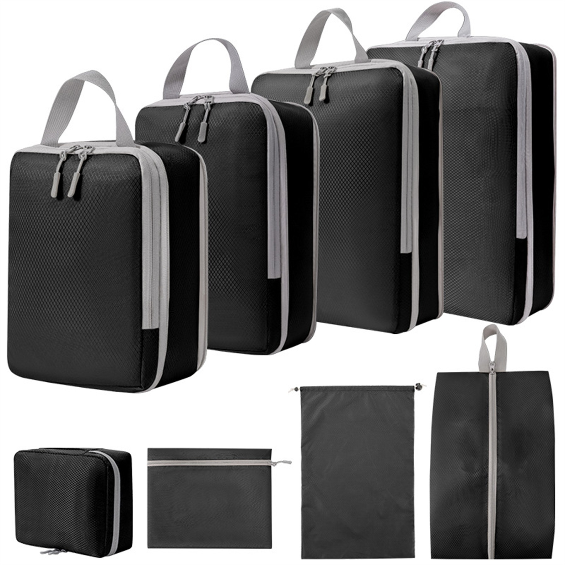 9 Set Compression Packing Cubes for Travel 5