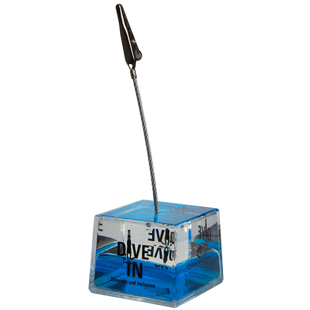 Liquid Wave Cube Memo Holder 4