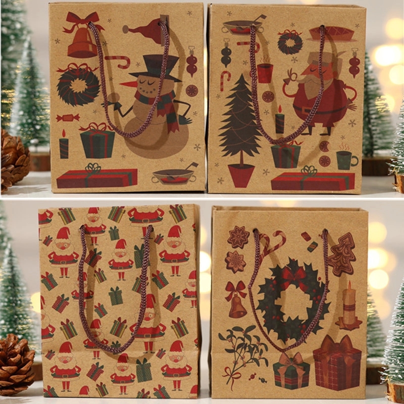Christmas Kraft Paper Gift Bag 1