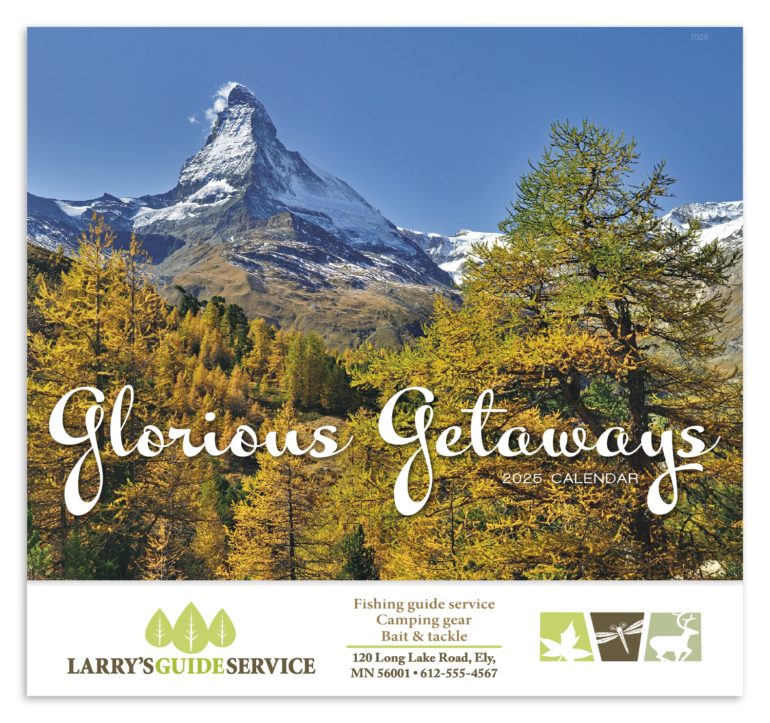 Good Value™ Glorious Getaways - Stapled Calendar 14