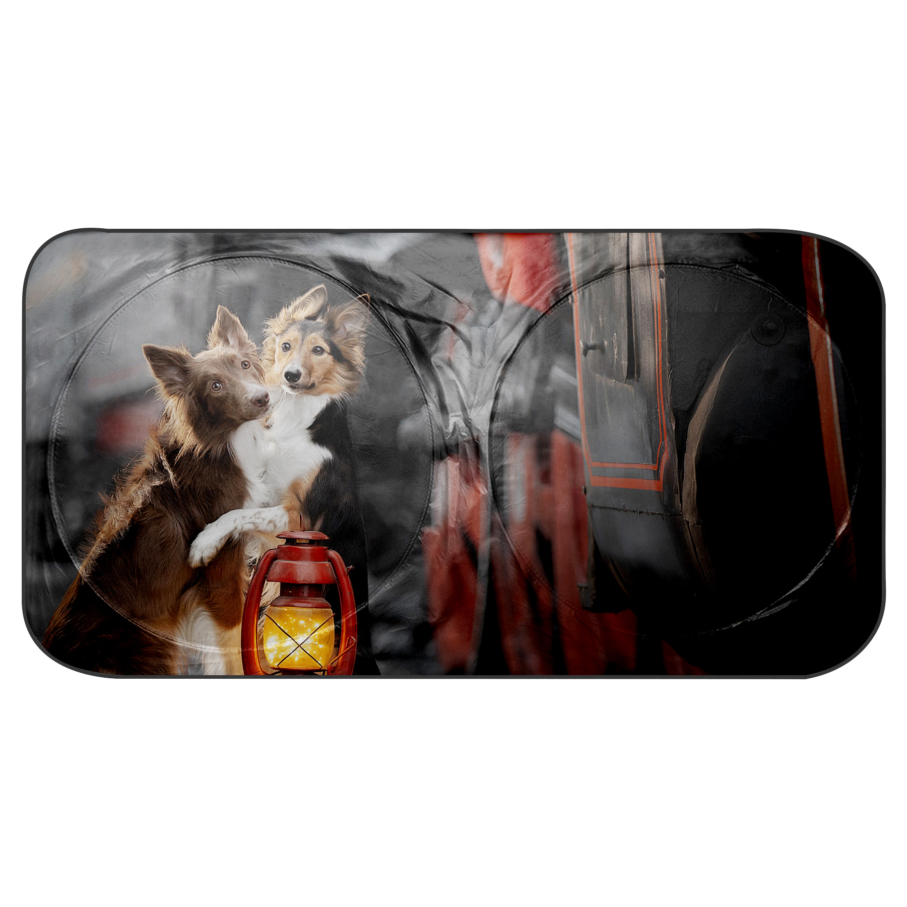 Silver-Coated Front Window Car Sunshade Windshield Shade (59'' x 27.5'') 15