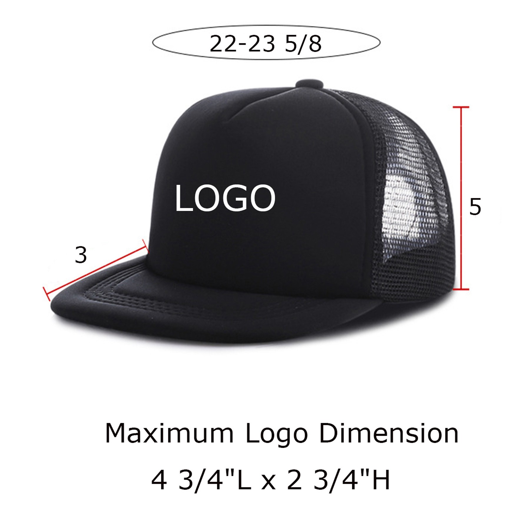 Flat Billed Mesh Trucker Caps 2
