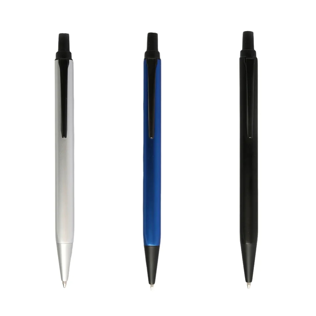Ergonomic Premium Metal Click Ballpoint Pen