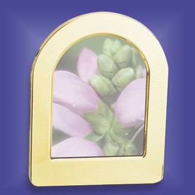 SOLID BRASS PHOTO FRAME 3 X 5 1