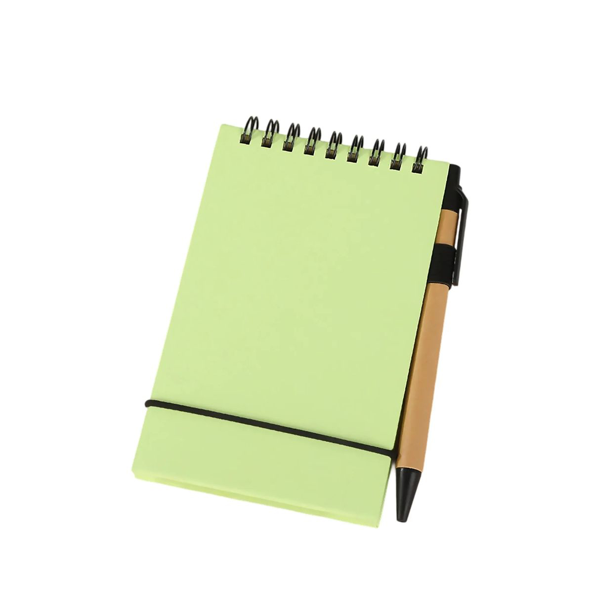 Travel Size Notebook with Pen and Cardboard Cover 13