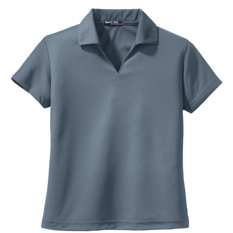 Sport-Tek Women's Dri-Mesh V-Neck Polo. 16