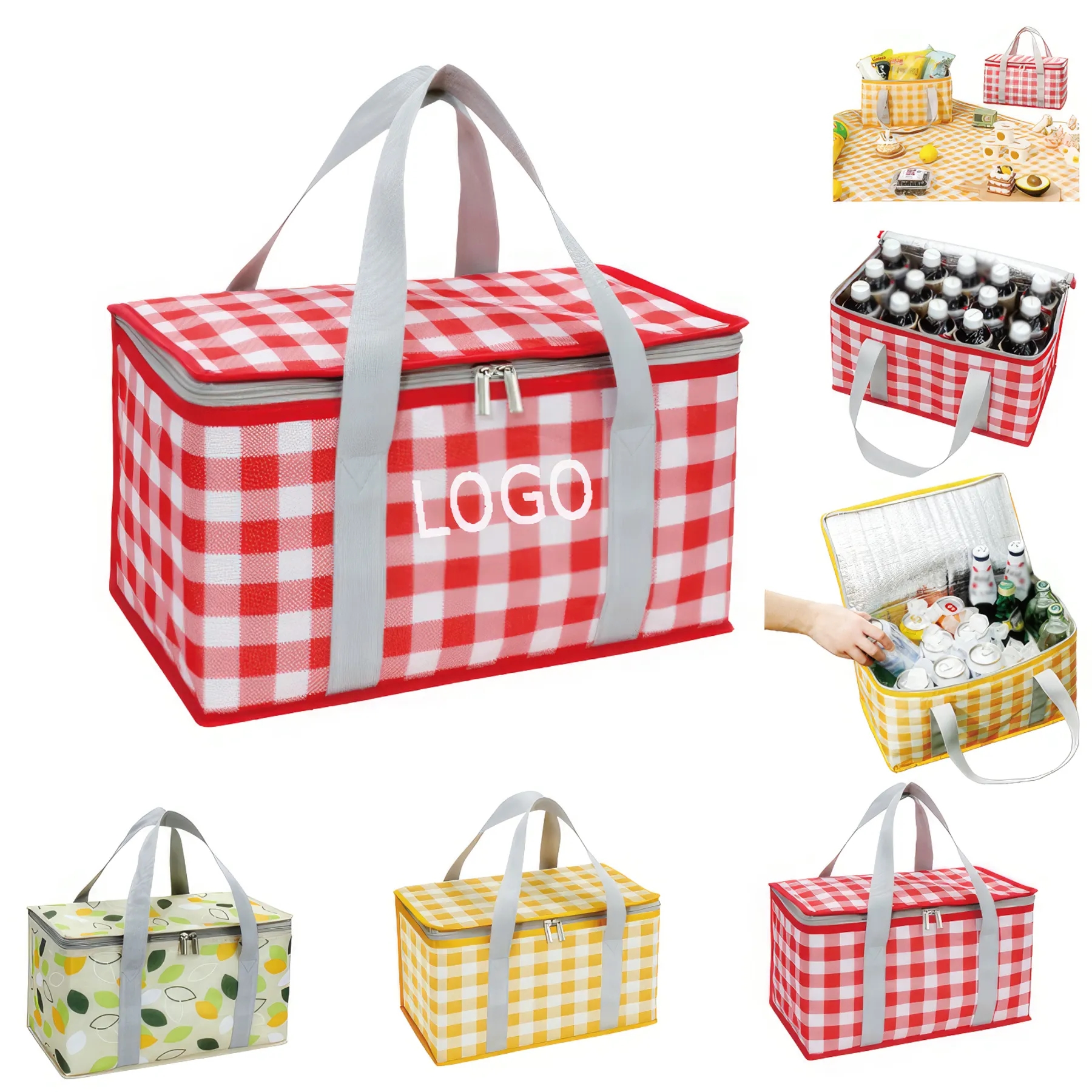 Leakproof Foldable Refrigerated Storage Basket 2