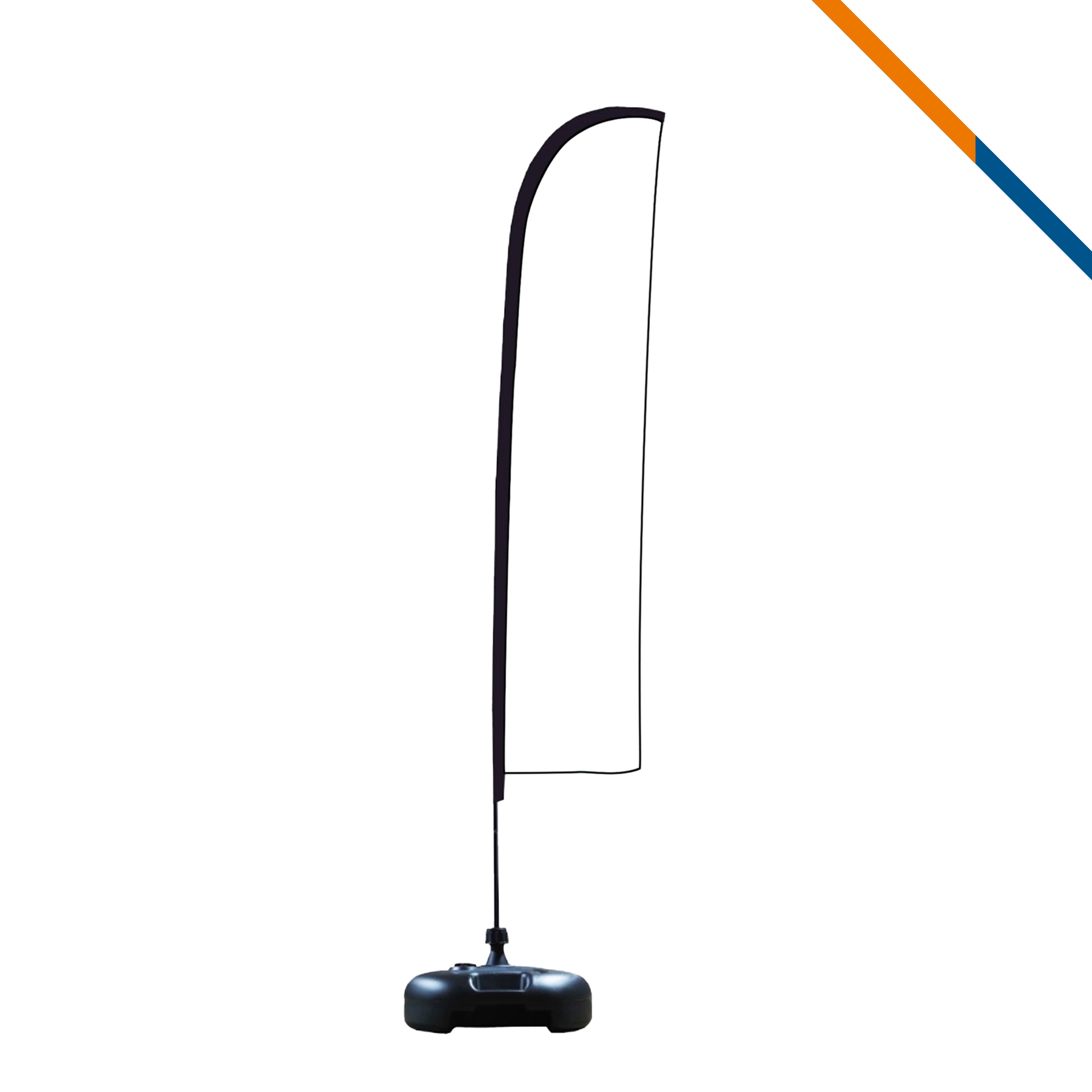 13' Nivor Single-Sided Straight Flag 5