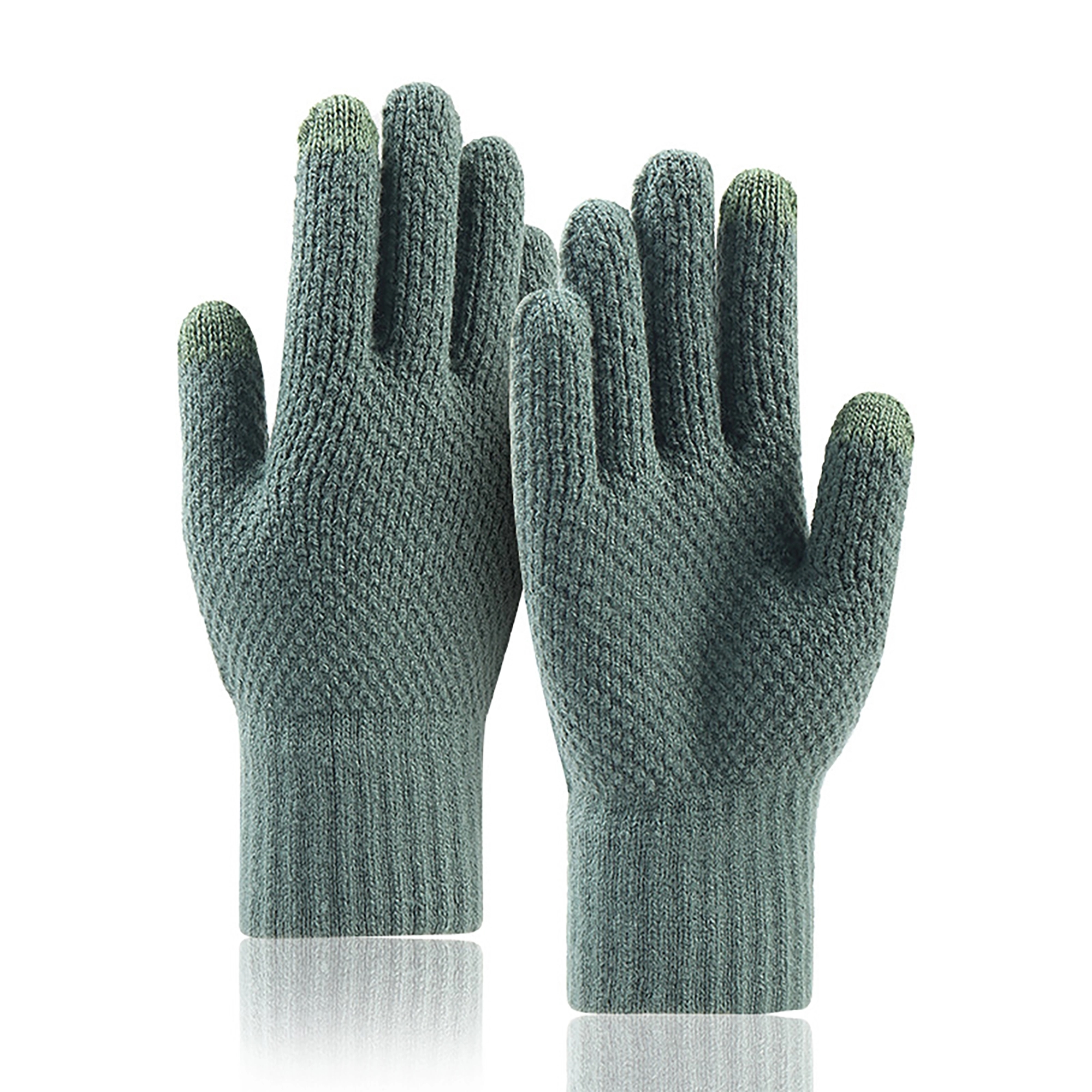 Warm touch screen knitted gloves 3