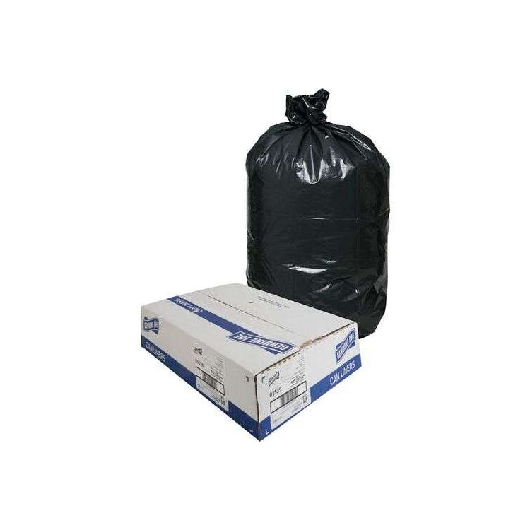 Genuine Joe Heavy-Duty Trash Can Liners - 30 Gallon 1.50 mil 1