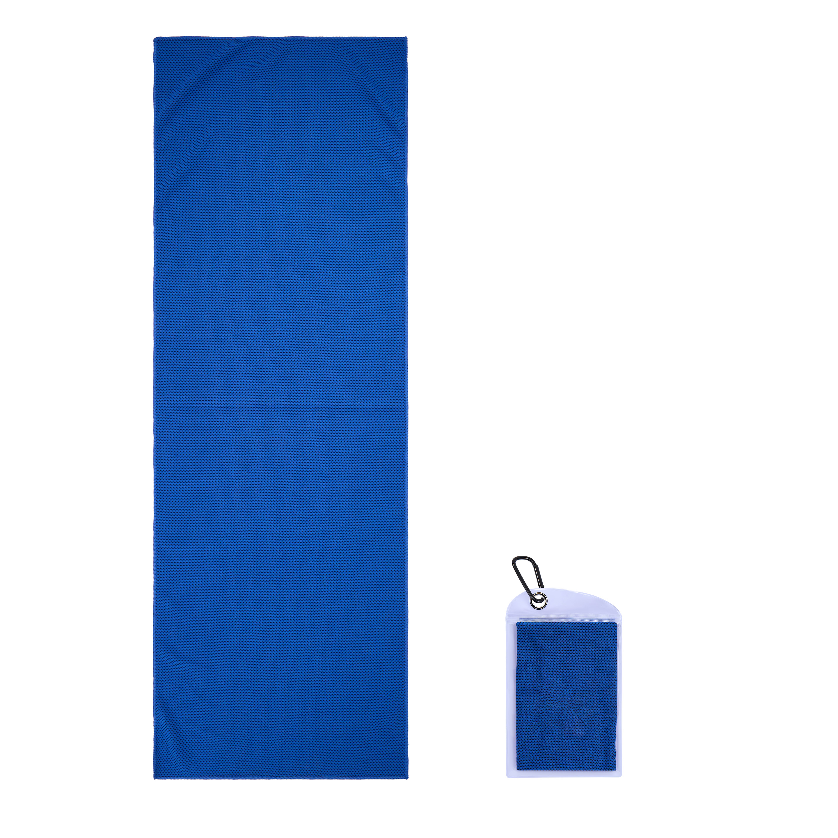 Breathable Cooling Towel With PVC Zip Pocket 12