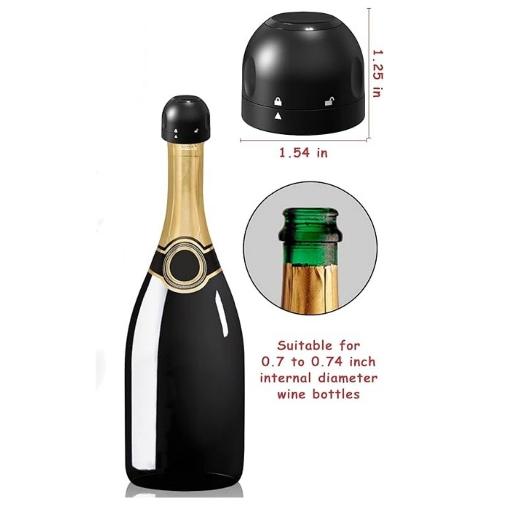 Mini Champagne Stopper 2