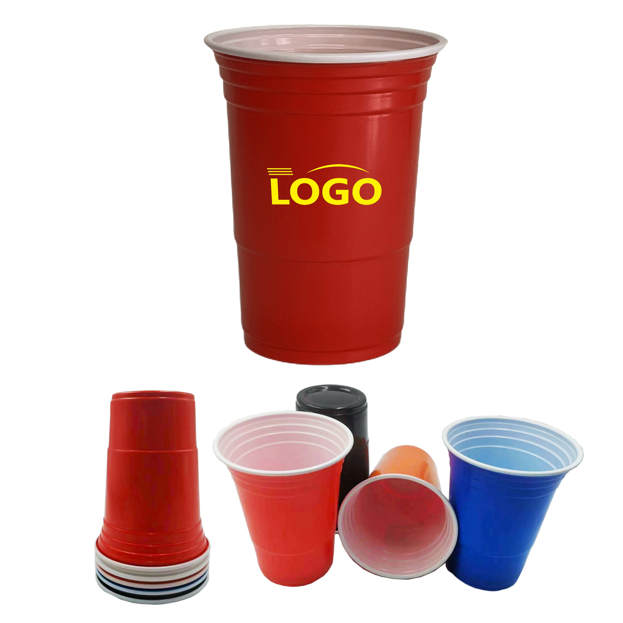 Hefty Party On Disposable Plastic Cups 2