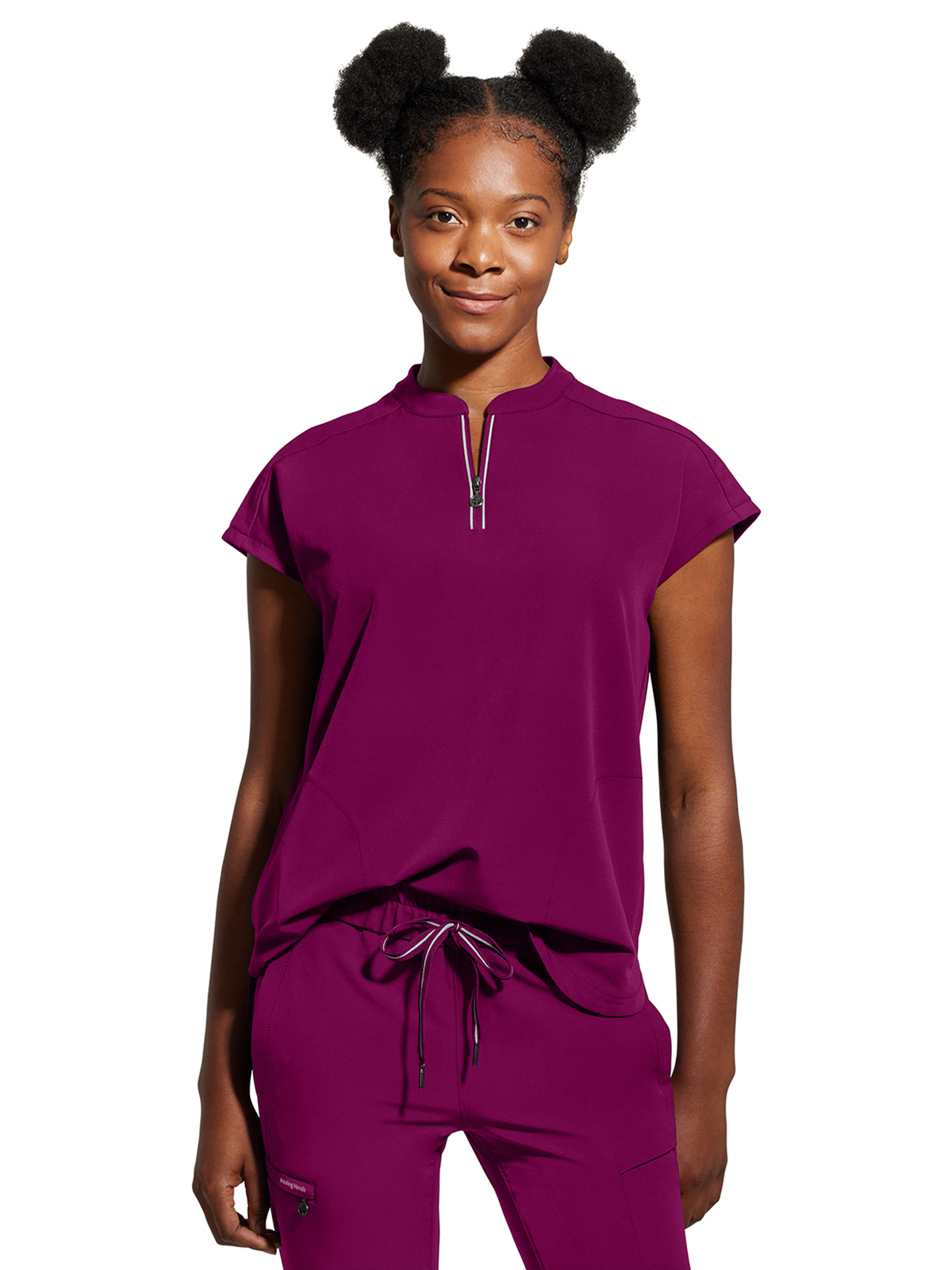 Healing Hands - 360 - Women's 2-Pocket Sandy Mandarin Collar Top 9