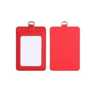 Portrait Dual Side PU Leather Card Holder 3