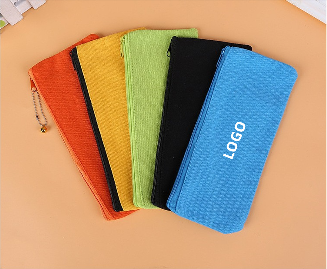 Canvas Stationery Bag, custom tote bag with logo imprint 2