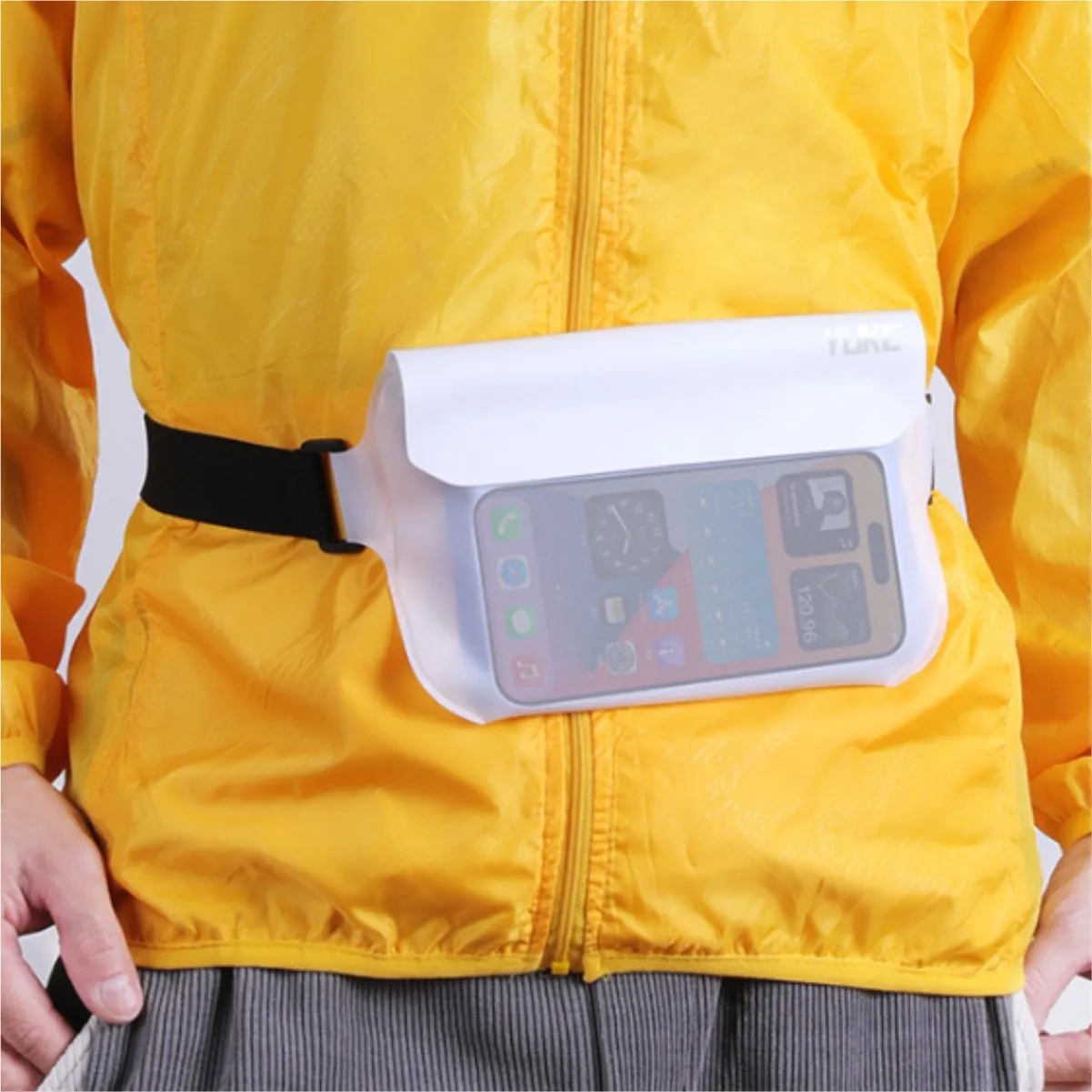 Waterproof Phone Waist Pouch With Touchscreen Window 3