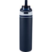 Elvin 28oz Recycled Stainless Flip Straw Bottle, custom water bottle with logo imprint 11