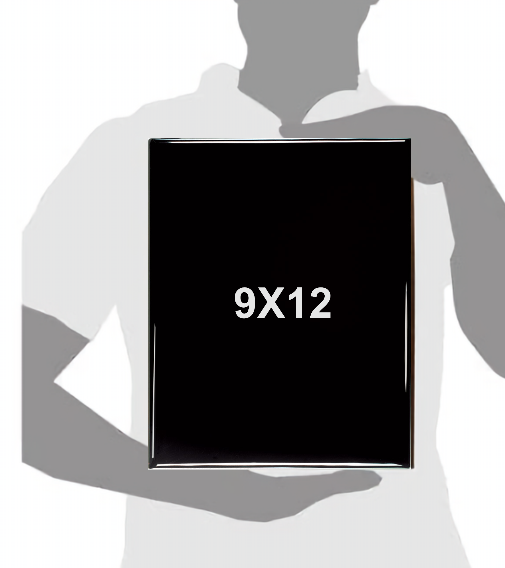 Black Plaque W/ Leather Plate 4