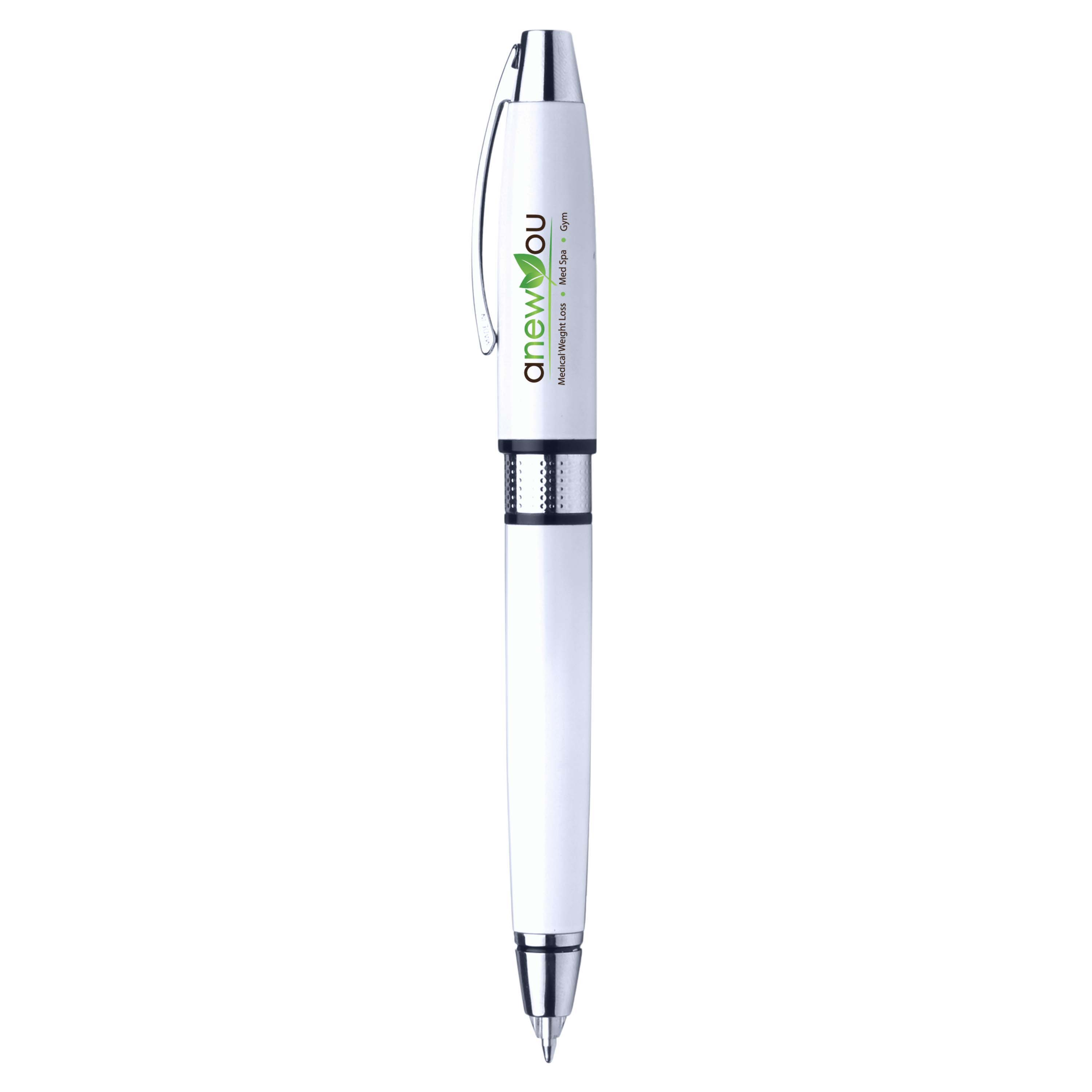 Beacon Light Up Metal Pen 4