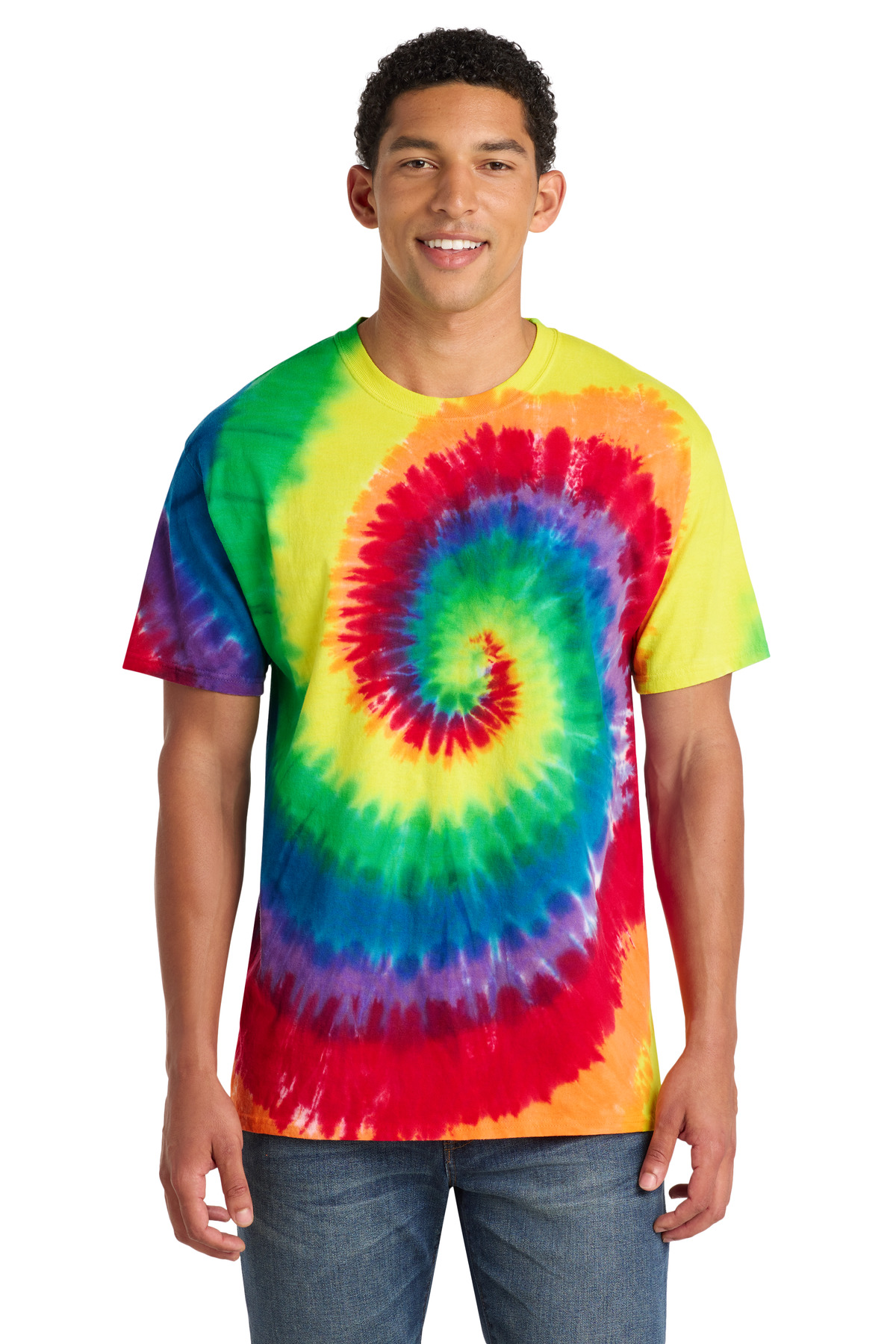 Port & Co Tie-Dye Tee. PC147 74