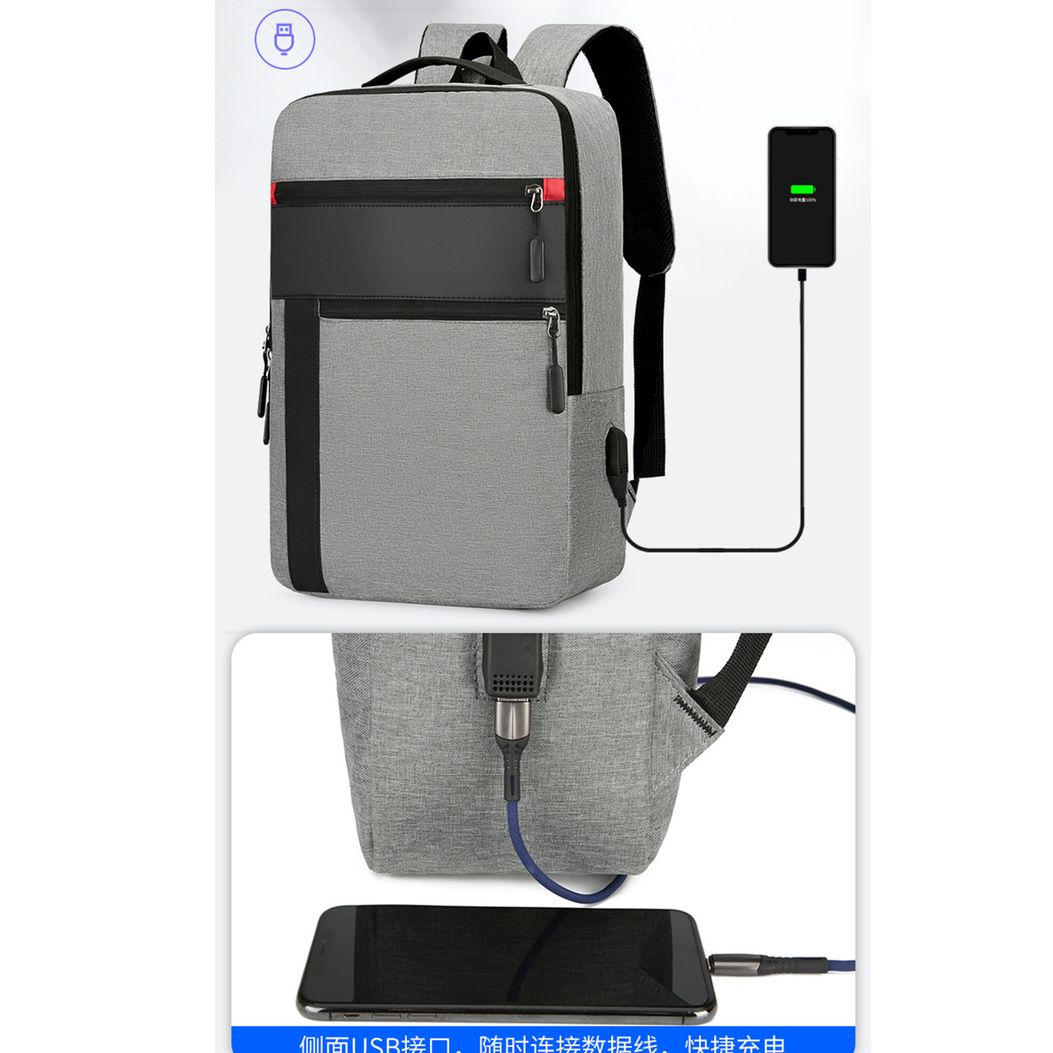 Business shoulder computer backpack 5