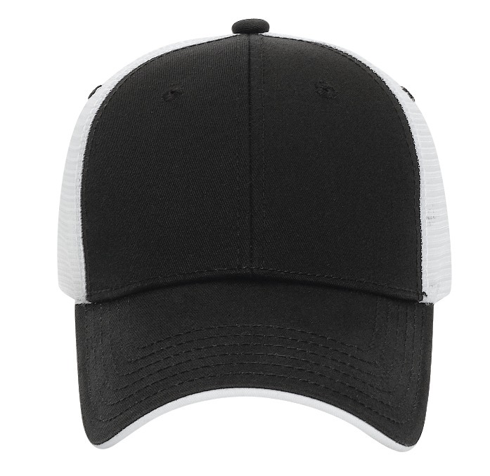 OTTO CAP® 6 Panel Low Profile Mesh Back Trucker Hat 9