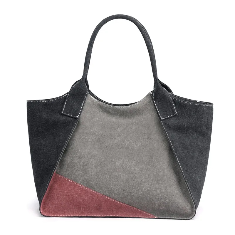 Women Canvas Shoulder Tote Bag 4